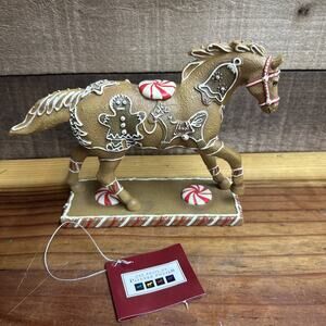 Trail of Painted Ponies Figurine #12256 Gingerbread Pony Retired 1E/1099 In Box